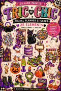 Trick or Chic Digital Scrapbook Elements