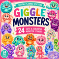 Giggle Monsters Digital Scrapbook Elements