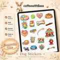 Dog Planner Stickers PNG Bundle | Printable Pet Journal Decor (Digital Download)