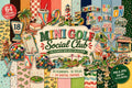 Mini Golf Digital Scrapbook Kit, 64 Piece Mini Golf Social Club Bundle, Golf Clipart, Digital Papers, PNG Word Art, Retro Putt Putt