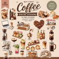 But First Coffee Digital Planner Stickers, 25 Coffee PNG Stickers, Coffee Lover Clipart, Goodnotes Stickers, Digital Journal Stickers