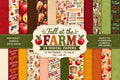 Fall on the Farm Digital Papers by Coffee with Bass