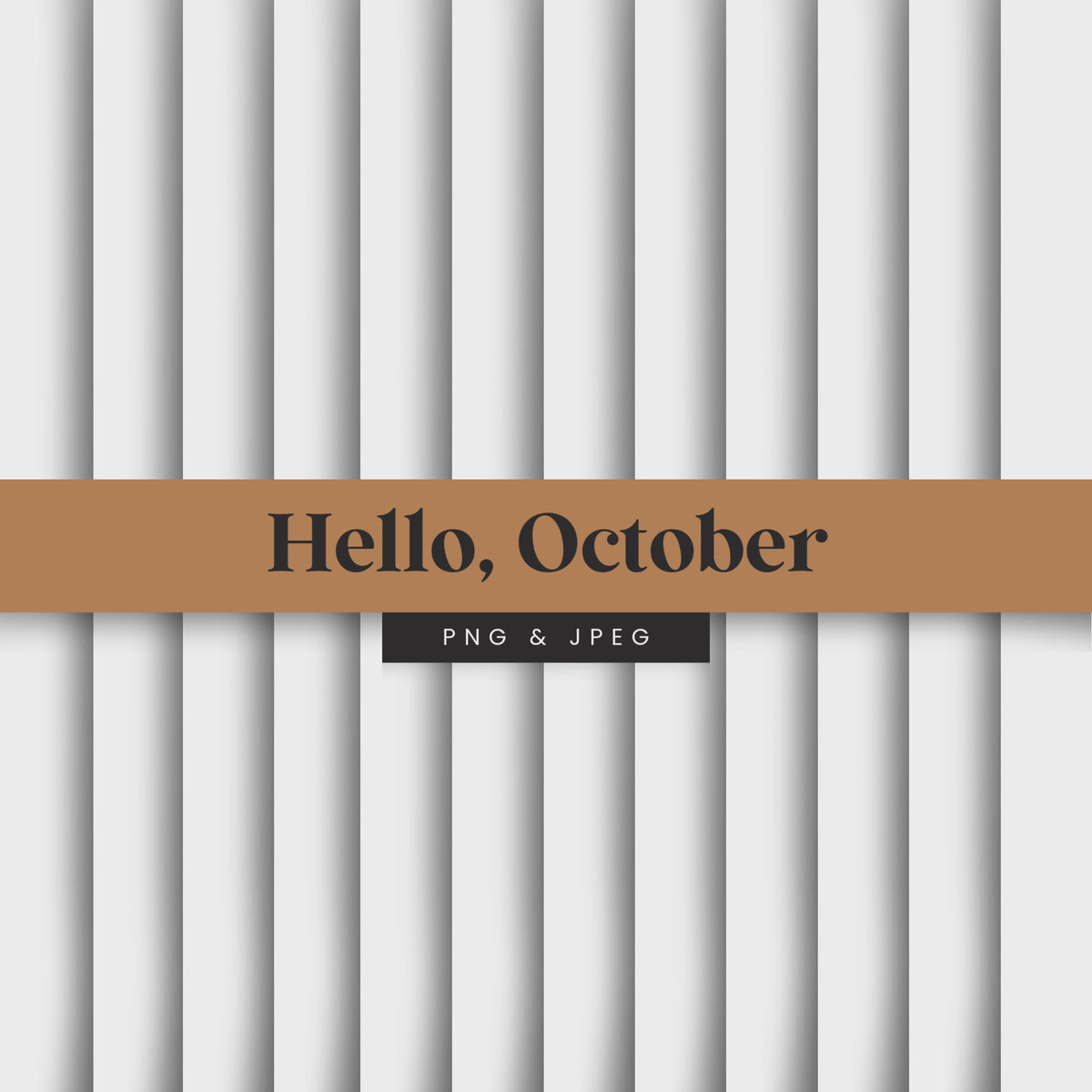 Hello October Digital Scrapbook Papers