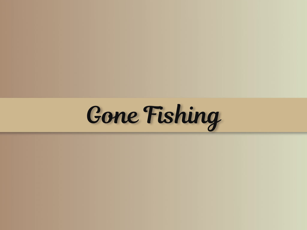 Gone Fishing Digital Scrapbook Papers