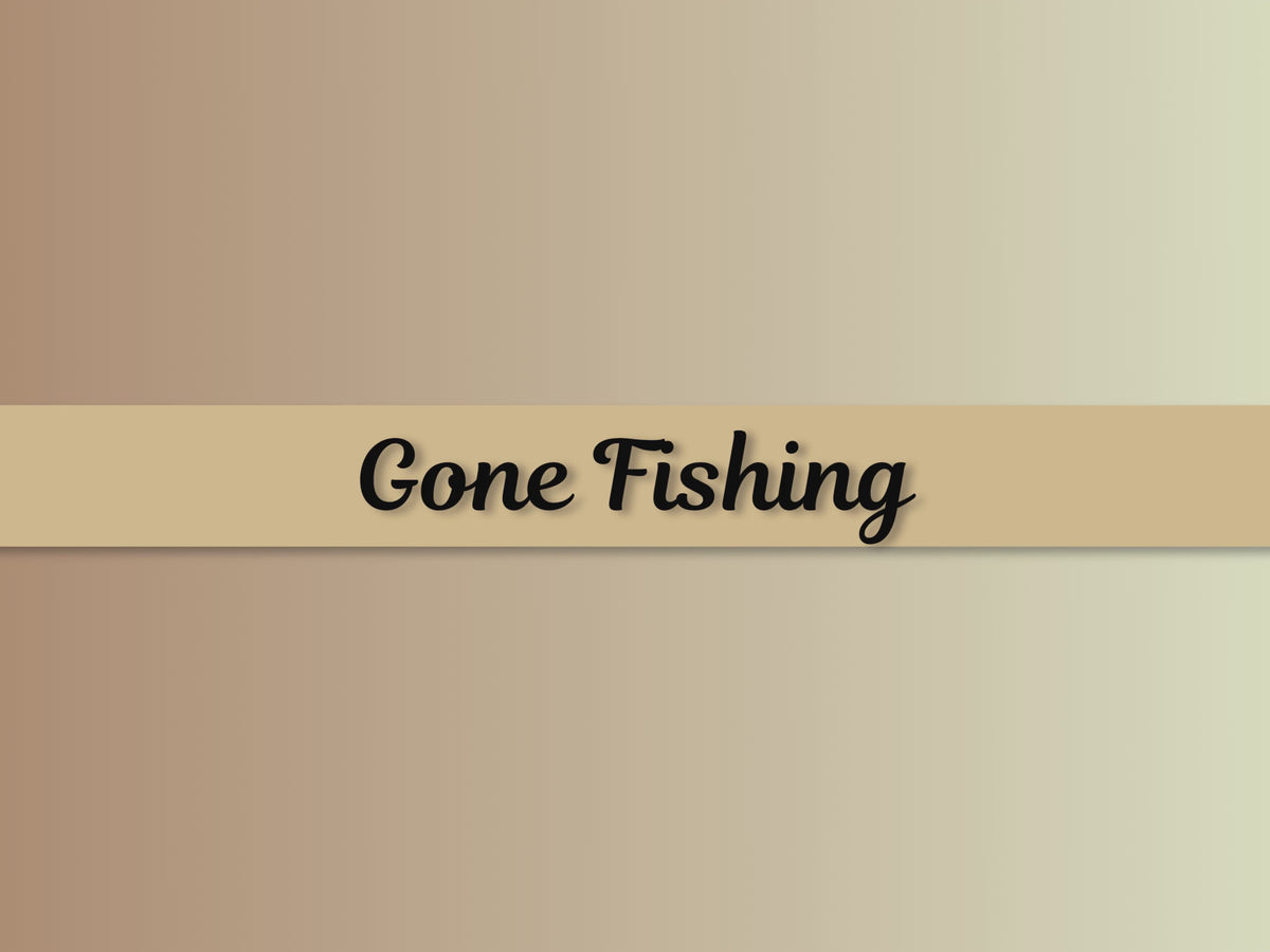 Gone Fishing Digital Scrapbook Papers