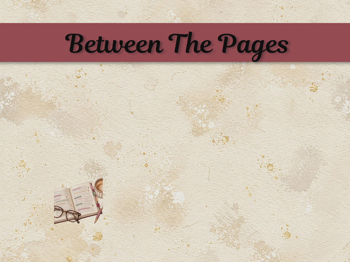 Between the Pages Digital Scrapbook Elements | Book Lover Clipart | 25 PNG Elements