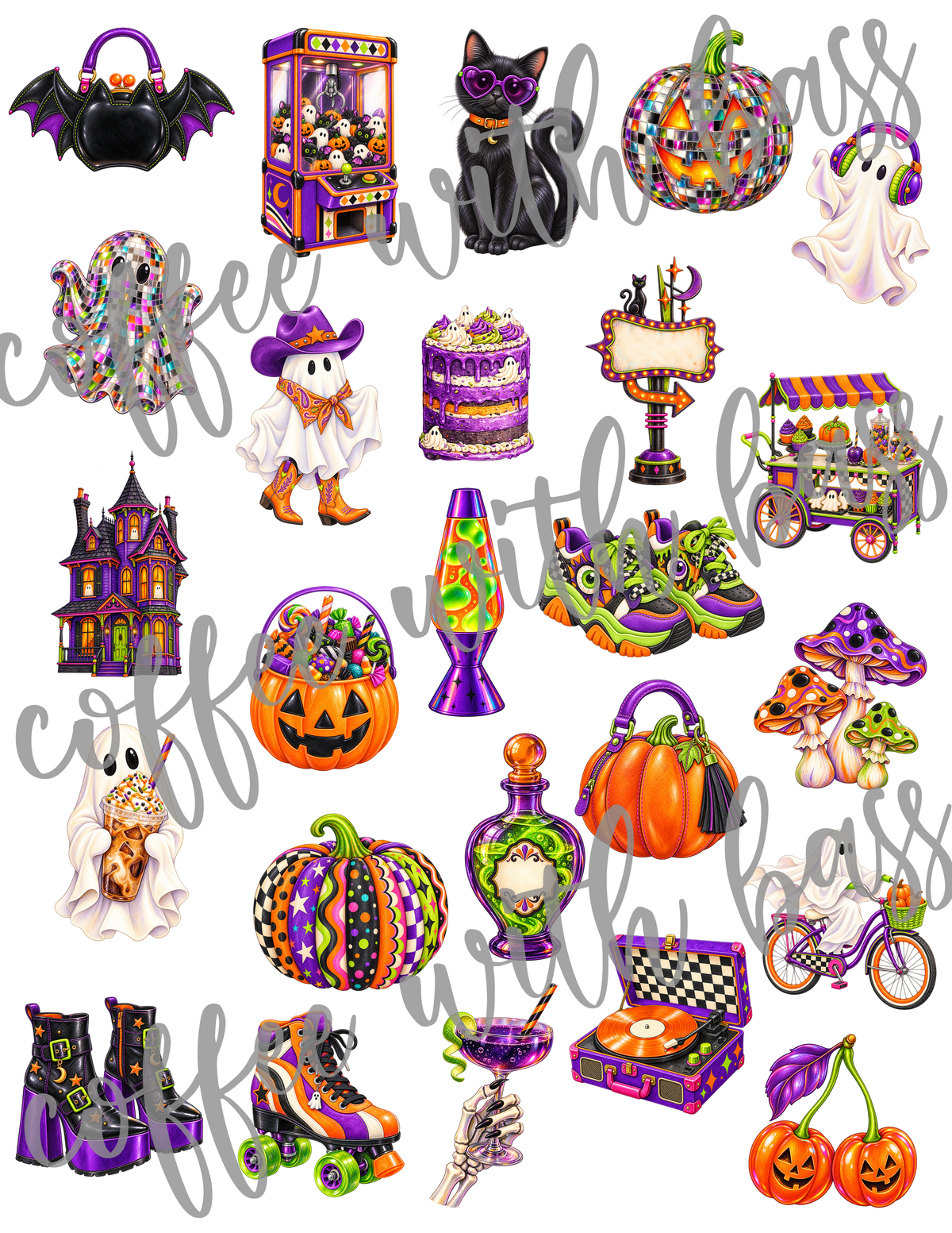 Trick or Chic Digital Scrapbook Kit