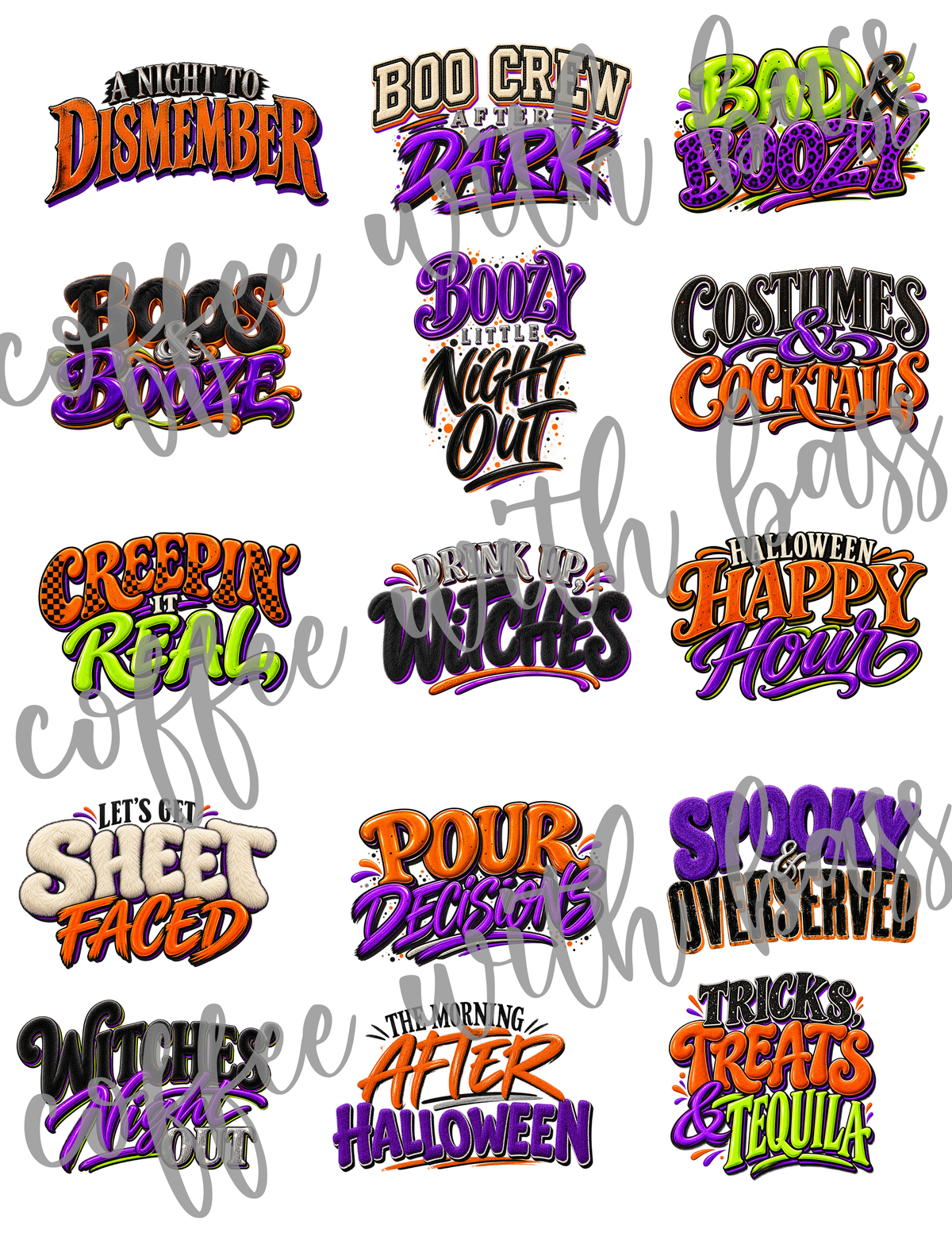 Spirited Digital Scrapbook Titles & Word Art
